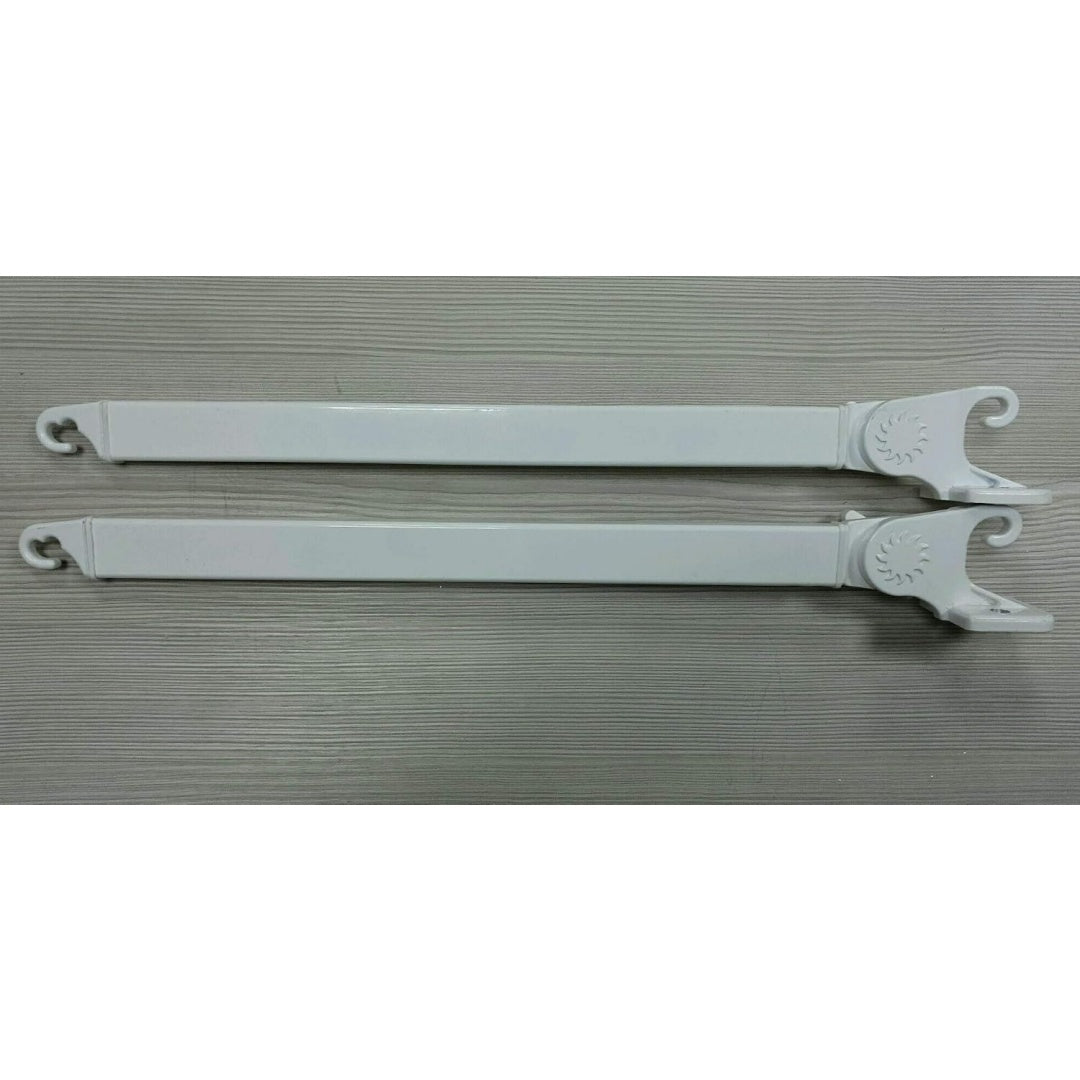 manovelle manuali bianco alluminio regolabile