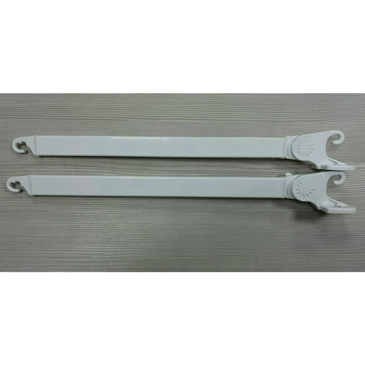 manovelle manuali bianco alluminio regolabile
