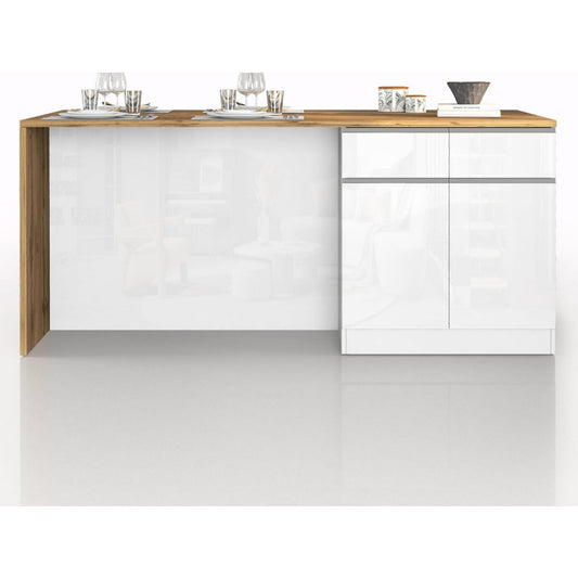 moduli componibili bianco per sala da pranzo ufficio