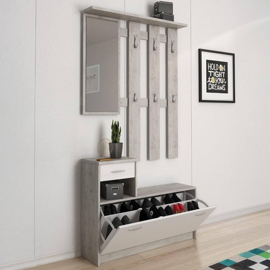 set arredo ingresso bianco per resistente 3
