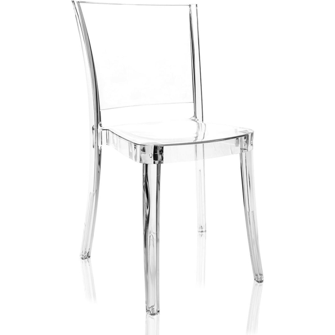sedie trasparente per sala da pranzo